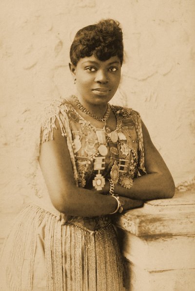 Portrait of Sissieretta Jones by Napoleon Sarony